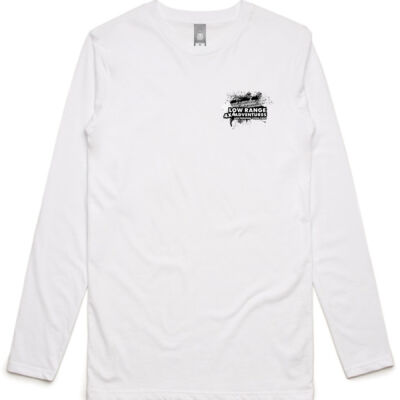 Men's Long Sleeve T-Shirt - Tyre Track Logo Thumbnail