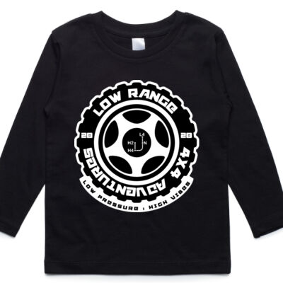 Kid's /Youth Long T-Shirt - Tyre Logo Thumbnail