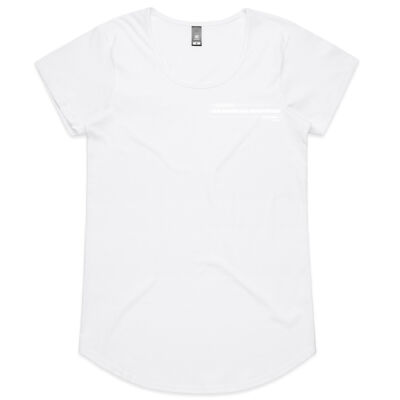 Women' T-Shirt - New Logo - Scoop Neck - White Thumbnail