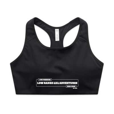 Women's Crop Top - White Logo Thumbnail